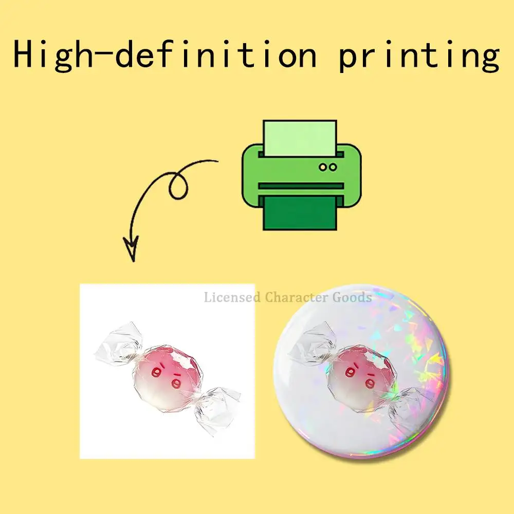 D-Deltarune Suselle Susie Noelle Badges 25 32 44 58 75 mm Round Customizable Wholesale Fan goods Self-made fan freebies - view 5