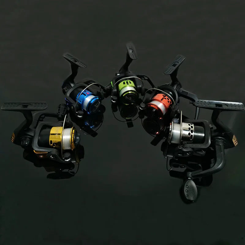 Rooblinos بكرات الصيد الدوارة 5.2:1 عجلة البلاستيك الغزل بكرة الصيد إغراء عجلة سفينة الطعم الصب تحلق #1