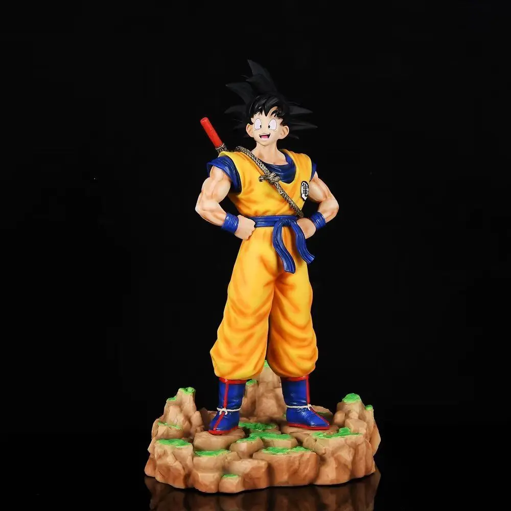 

Dragon Ball anime, Saiyan race, Goku, base, anime figurine model, birthday gift