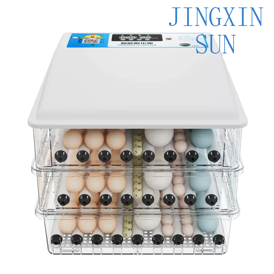4 layers 256 egg capacity incubator for hatching chicks with drinker feeder accessories