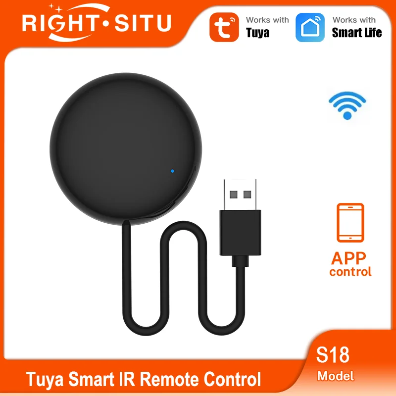 Tuya WiFi IR Remote Control Smart Universal for TV Air Conditioner Alexa Remote Control Work with Google Home Yandex Google