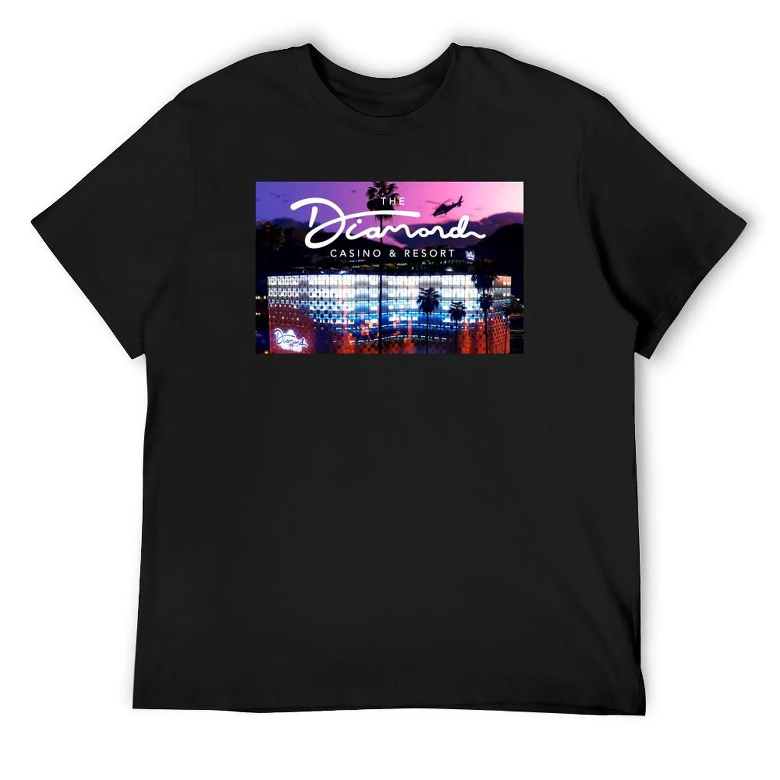 

The Diamond Casino & Resort T-Shirt basketball graphic tees blanks men t shirts