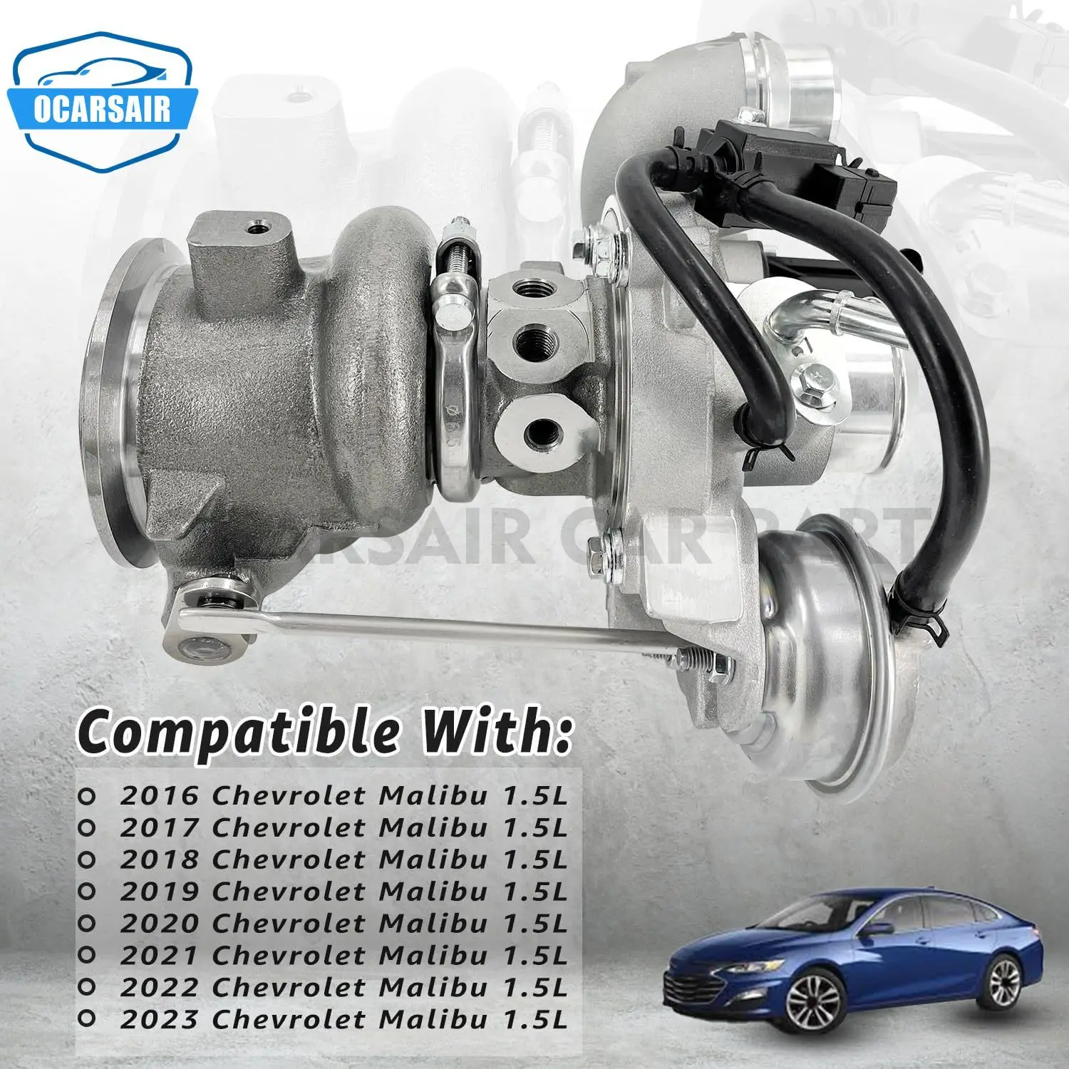 Turbocharger 12687057 Turbine 12669064 for Chevrolet Malibu LS/LT/L with L4 Engine Turbolader 2016-