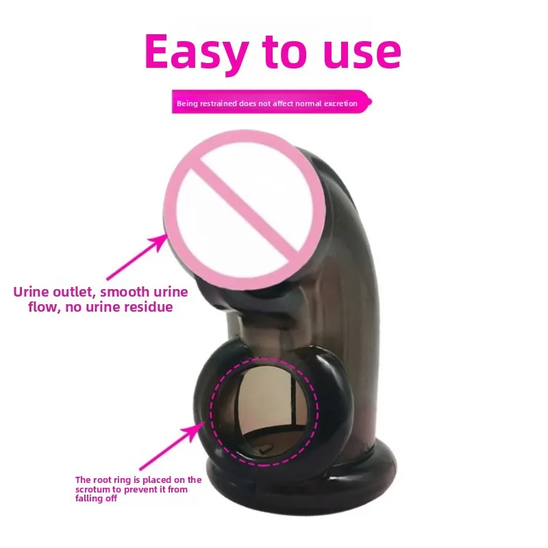 ปลอกอวัยวะเพศชายทำจากยางนิ่ม, ตัวล็อคความบริสุทธิ์, ปลอกป้องกันการแข็งตัวของอวัยวะเพศชาย, ของเล่นทางเพศสำหรับผู้ใหญ่แบบทางเลือก