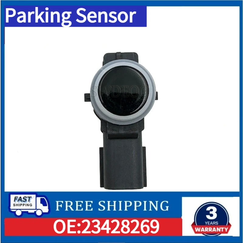 1/4 PCS 23428269 PDC Parking Sensor Compatible For Chevy Malibu Tahoe Buick LaCrosse GMC Yukon Cadillac XT5 CT6 CTS Escalade ESV