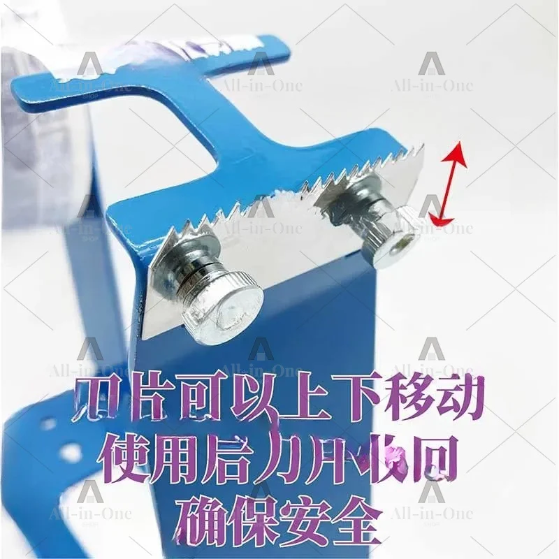 Desktop fixed box sealer Safety anti-cutting hand scotch tape cutter Desktop tape holder Damping retractable