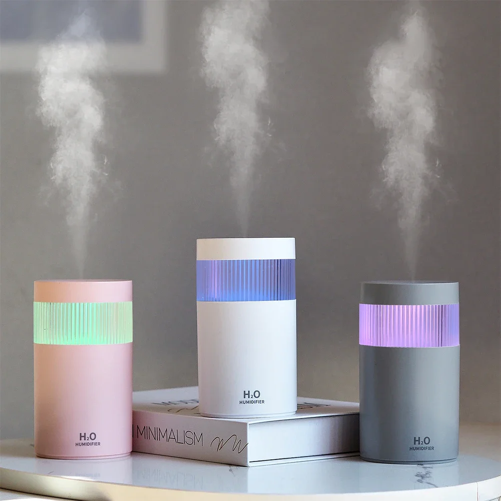 Air Humidifier USB Charged Wireless  Diffuser 300ML Ultrasonic Cool Mist Maker Fogger LED Essential Oil Diffuser