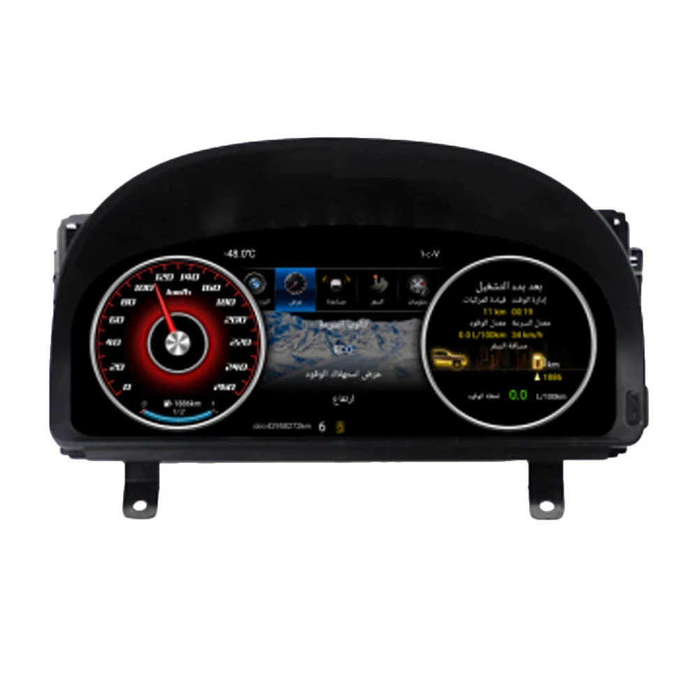 

12,3-дюймовый ЖК-дисплей, автомобильная цифровая приборная панель, кластер для Alphard 2015-2018, виртуальная приборная панель, спидометр, обновление измерителя кабины