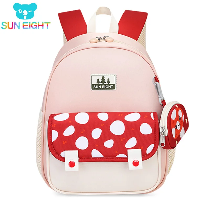 SUN EIGHT NEW Fashion Kids Small Bags Kindergarten School Backpacks Children Bookbags