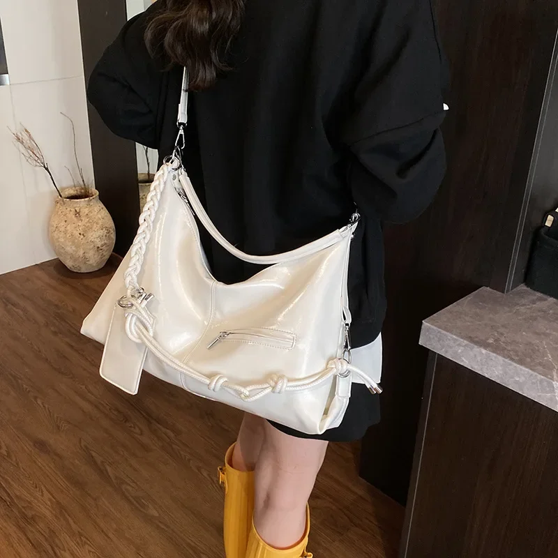 2025 Baru! Tas Tote Wanita Mewah - Tas Selempang High-End untuk Acara Formal & Kerja, Kapasitas Besar