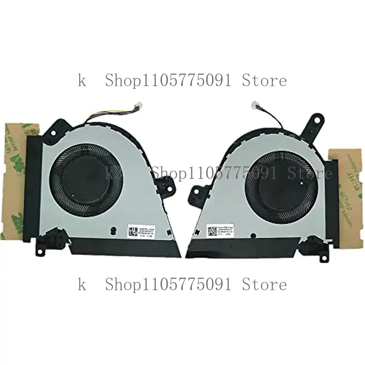 New Laptop CPU+GPU Cooling Fan for ASUS TUF Dash F15 FX516 FX516PE FX516PR FX516PC FX516PM FX516EN RTX3070 12V