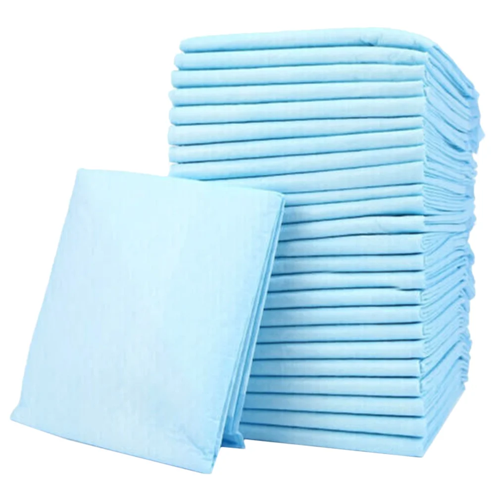 

50 Pcs Urine Pad Disposable Diapers Puppy Training Pads Non-woven Fabric Pee For Cat