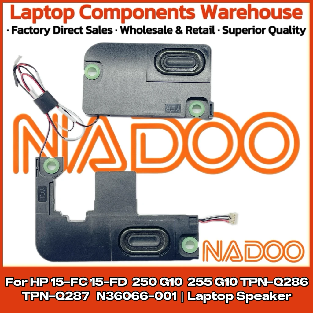 New Original Laptop Speaker Built-in left and right Horn Audio For HP 15-FC 15-FD 250 G10 255 G10 TPN-Q286 TPN-Q287   N36066-001