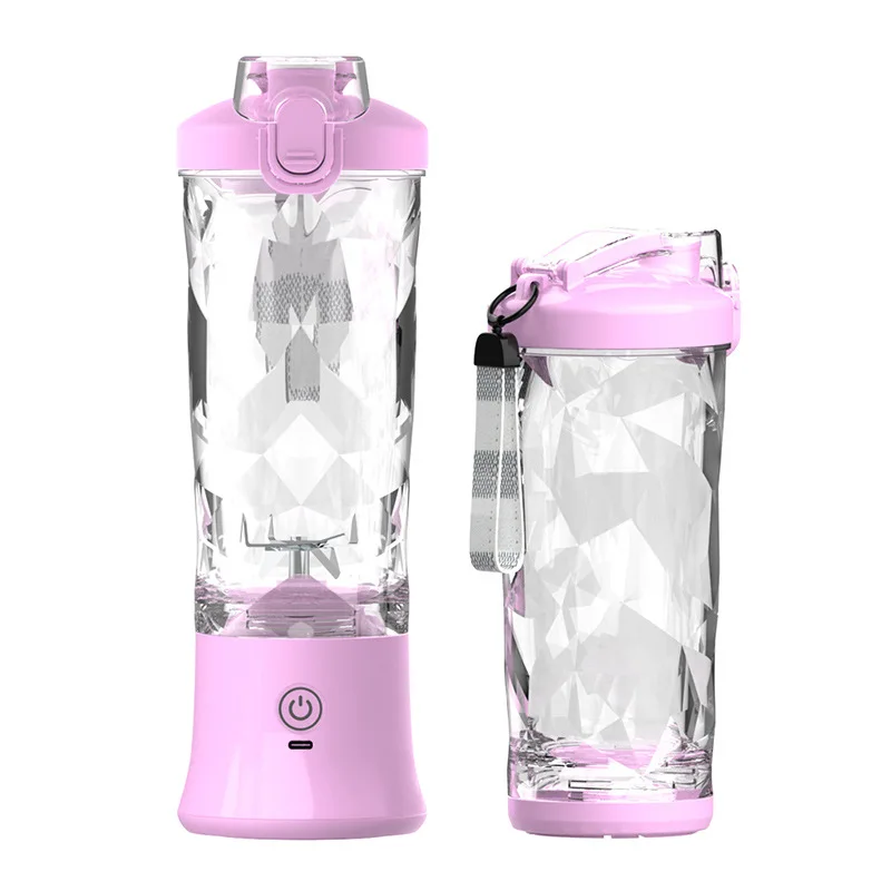Mini Home Use Juicer Portable Electric Juicing Cup Kitchen Blender Cooking Machine Espremedor Elétrico with Strap Large Capacity
