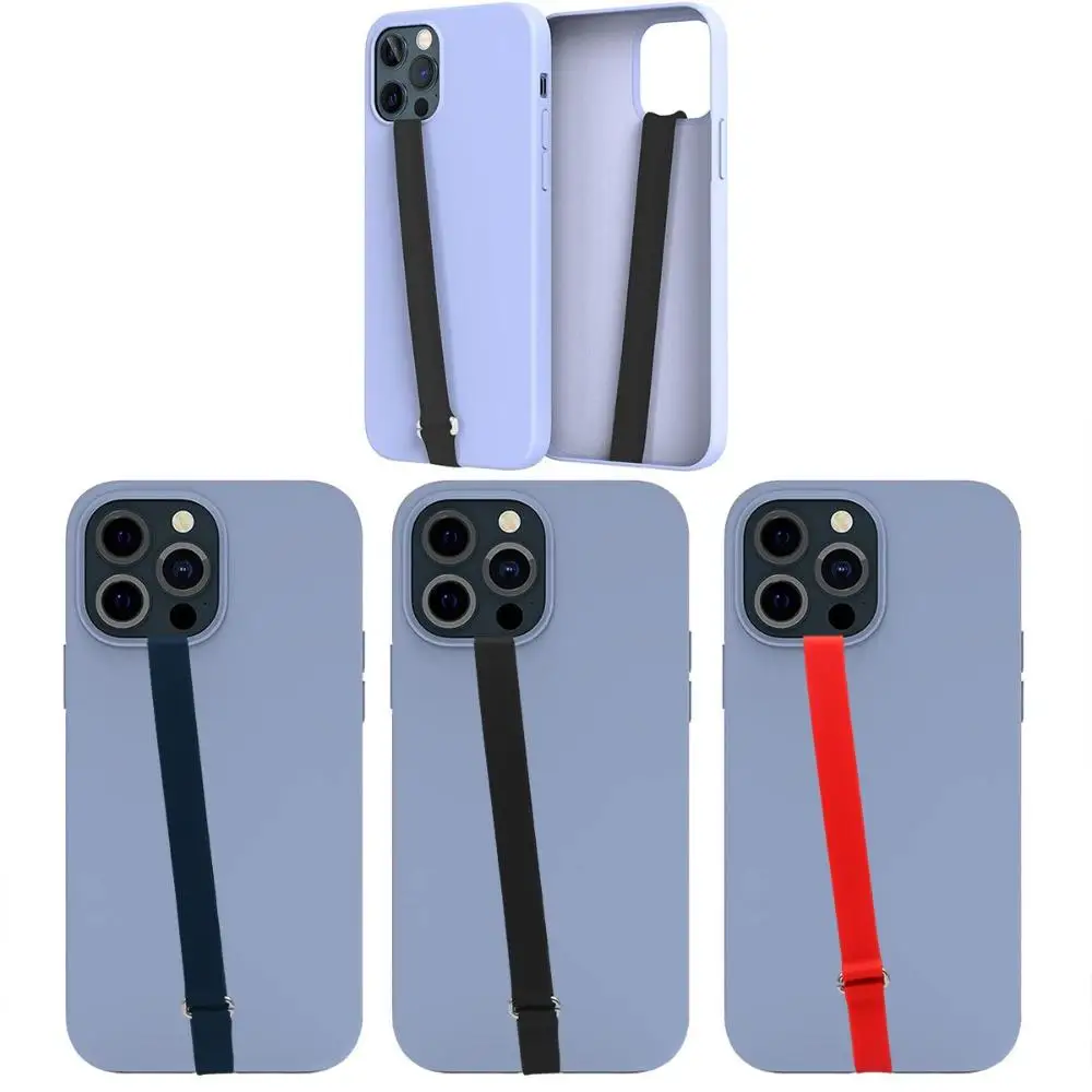 iPhone Samsung Huawei Xiaomi Silicone Phone Strap Elastic Soft Finger Ring High Quality Hand Band Anti-drop Mobile Phone Grip