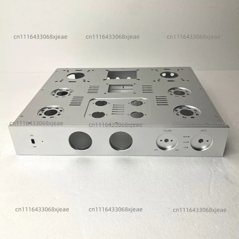 All‑Aluminum Push‑Pull Chassis Aluminum Alloy Power Preamp Box HiFi Audio DIY Chassis
