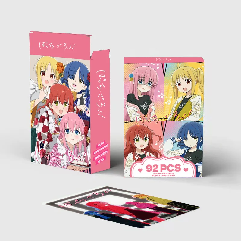 92 шт., наклейки на открытки BOCCHI THE ROCK Lomo