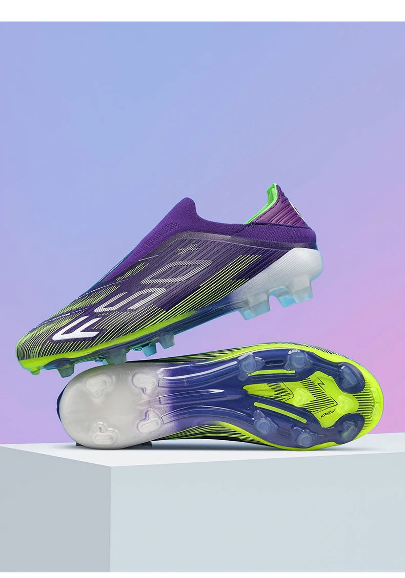 Neue Herren-Fußballschuhe Rutschfeste Sport-Fußballstiefel Bequeme Ultraleichte FG-Rasenstollen Futsal Indoor Erwachsene Rutschfest – Detail 4
