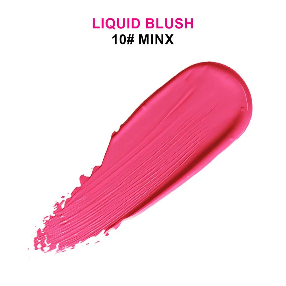 5 مللي العلامة الخاصة السائل أحمر الخدود شعار مخصص مقاوم للماء غير يتلاشى روج بيرليسسينت الطبيعي ماتي الصباغ السائبة ماكياج الوجه نباتي #5