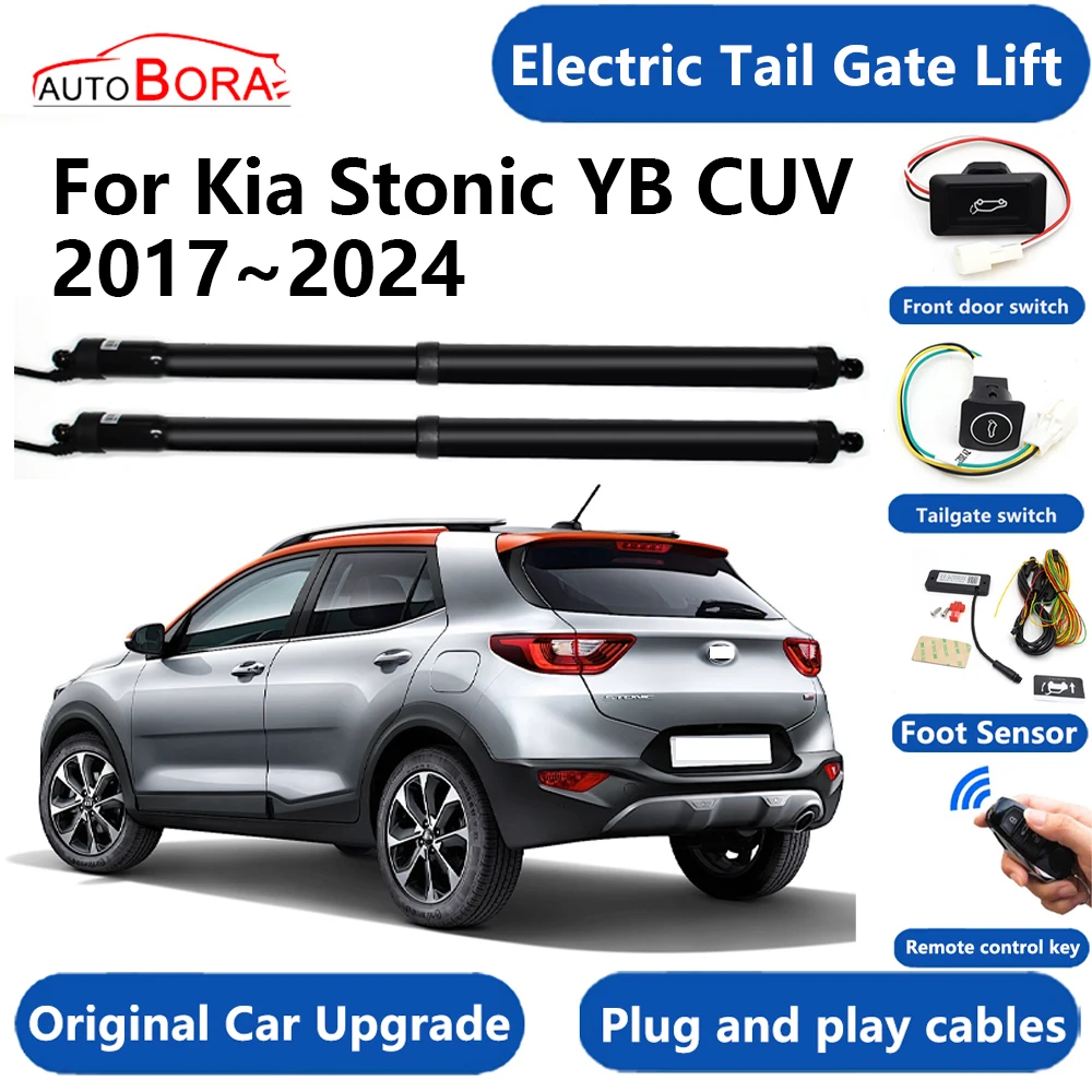 AutoBora Car Electric Tail Gate Lift System Power Liftgate Kit Auto Automatic Tailgate Opener for  Kia Stonic YB CUV 2017~2024