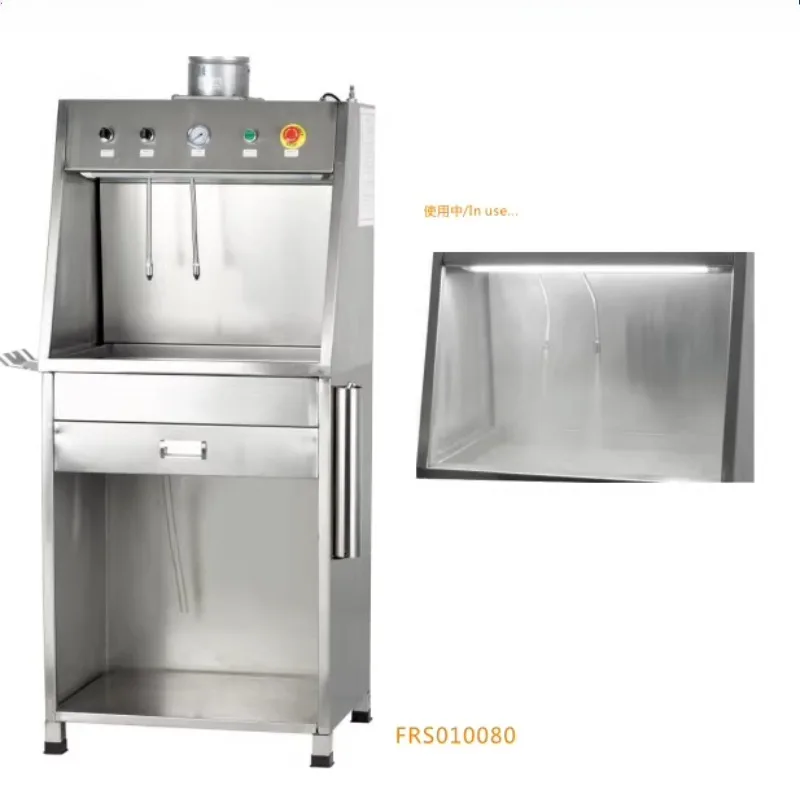 All stainless steel pneumatic spray gun cleaning machine, spray gun cleaning equipment