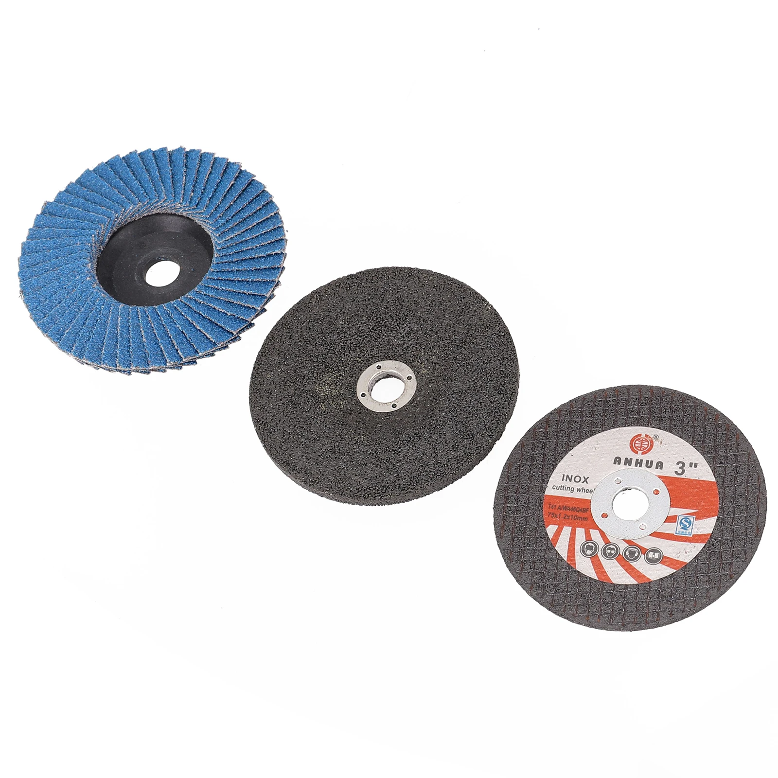 3 Inch 75mm Carbide Cutting Disc for Angle Grinder 10mm Bore 1.2mm Thick 3 Pack Efficient Wheel for Metal and Masonry Use