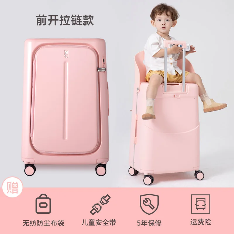 Multi transport parent-child baby mother luggage, child seats, baby stroller, ride, stroll, and carry children, travel box