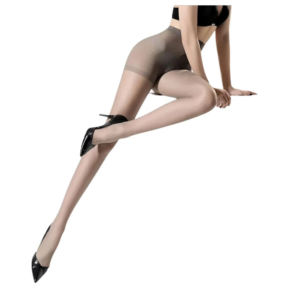 BONAS 6 sztuk/partia 15D T krocza Sexy nylonowe rajstopy dla dziewczyny jednolity kolor moda Slim rajstopy lato elastan Lolita czarne rajstopy — zdjęcie 2