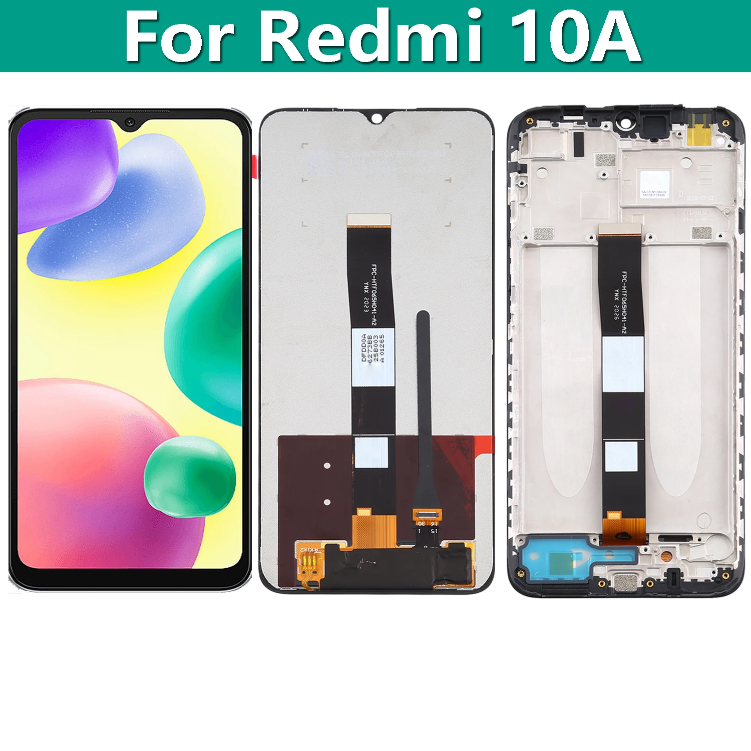 

ЖК-дисплей с сенсорным экраном и дигитайзером в сборе для Xiaomi Redmi 10A, 220233L2C, 220233L2G, 220233L2I