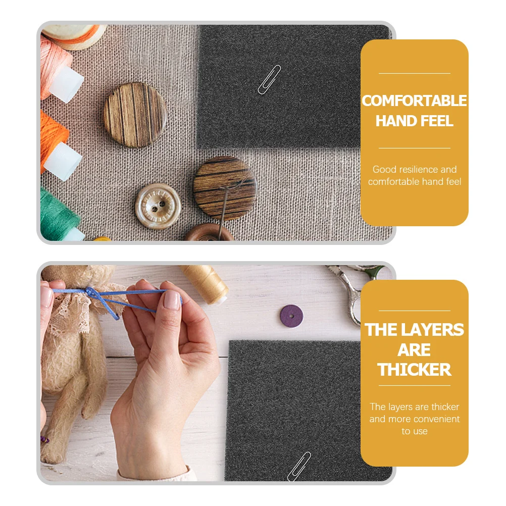 

Cushion Wool Felt Work Mat Needled Felting Woolen Pin Sewing Miss Pads