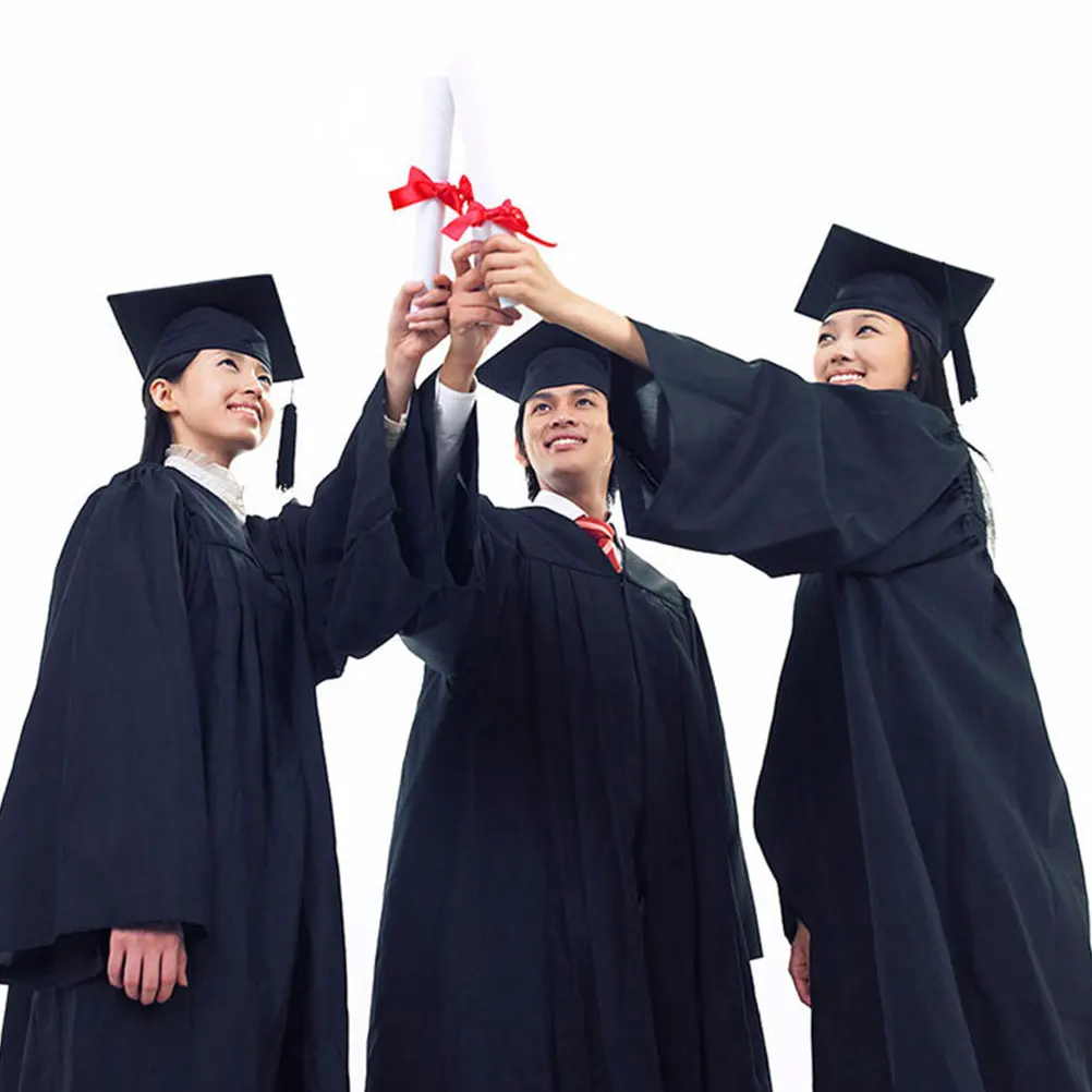 

Practical Graduation Hat Lightweight Comfortable High School Bachelor Master Doctorate Degrees Ceremony Party Supplies Tassels