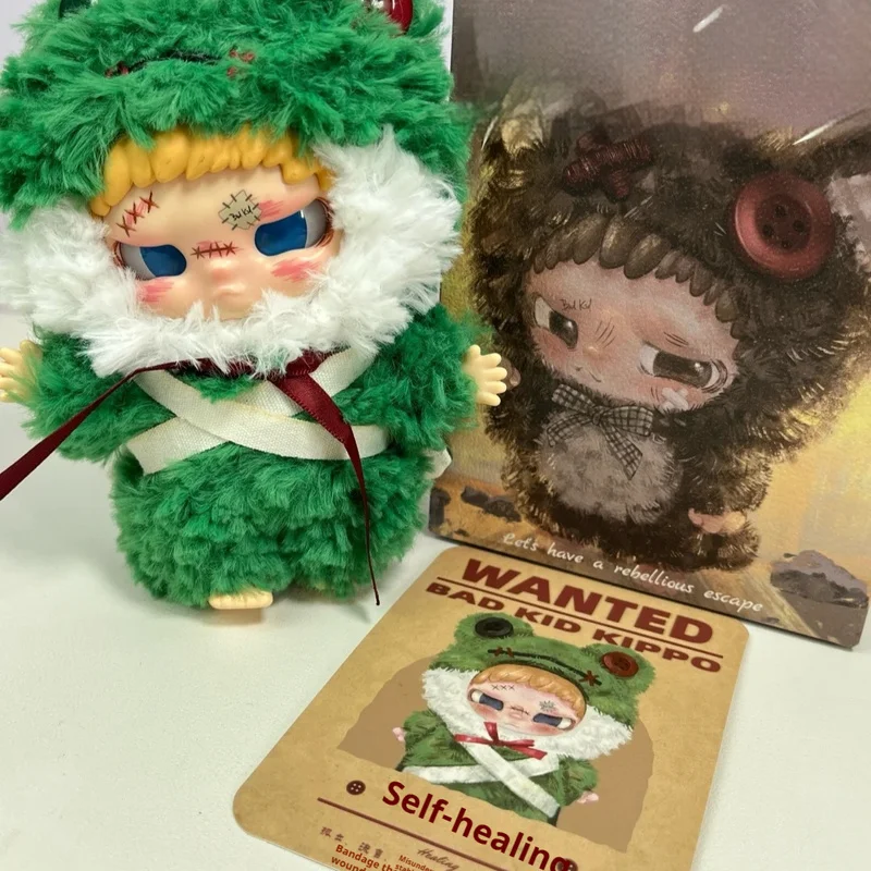 سعيد باد كيد كيبو المتمردين الفينيل الوجه دمية لعبة قلادة صندوق أعمى العصرية تحصيل زخرفة للأطفال من سلسلة الجنة