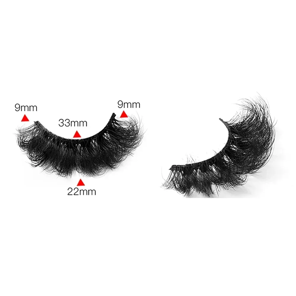 5 Pairs Eyelashes Faux Mink Eyelashes Long Lasting Fluffy Mink Lashes Dramatic Volume lashes Extension Thick Long