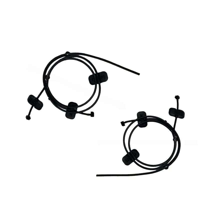 ABQB-For 508 Car Engine Hood Front Windscreen Wiper Nozzle 2Pcs 9673401080 6438ET Windshield Washer Cleaner Tube