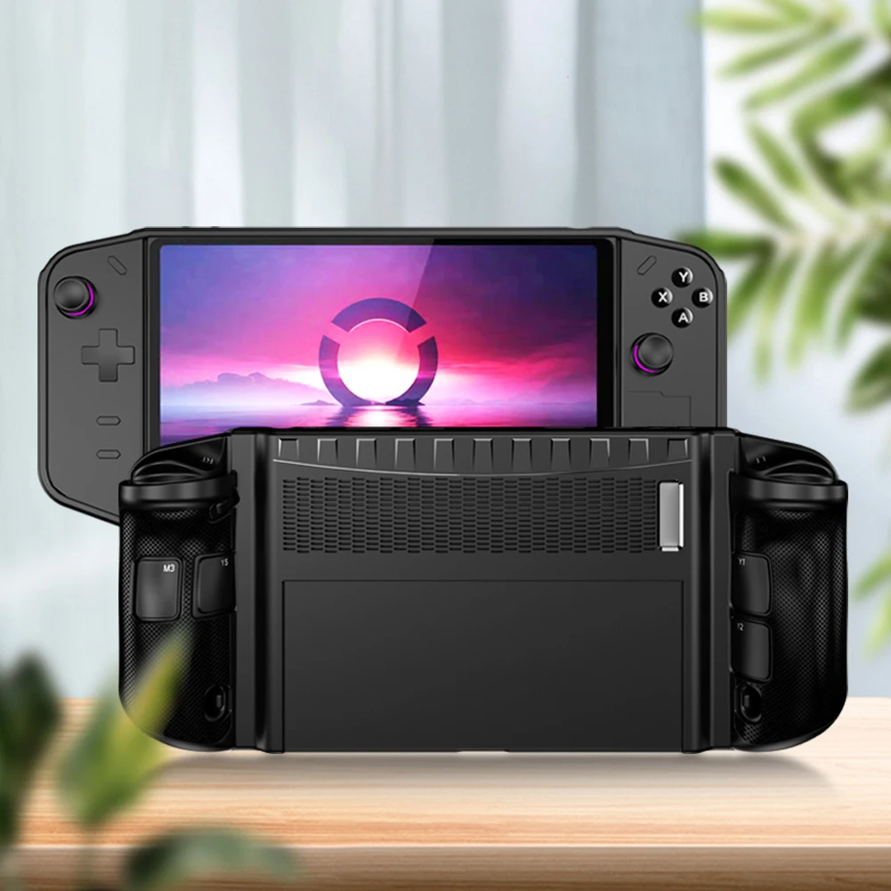 

Чехол из ТПУ, противоударный защитный чехол с подставкой, мягкий защитный чехол, устойчивый к падениям, противоскользящий, для Legion GO, аксессуары для чехлов