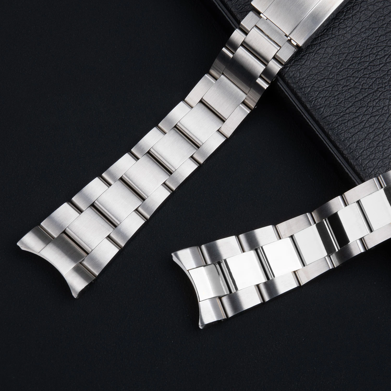 Watchbands For Relox SUB DAYTONA NH35 NH36 Men Glide Lock Clasp Watch Strap 20mm 21mm 904L Solid Stainless Steel Watch Bracelet
