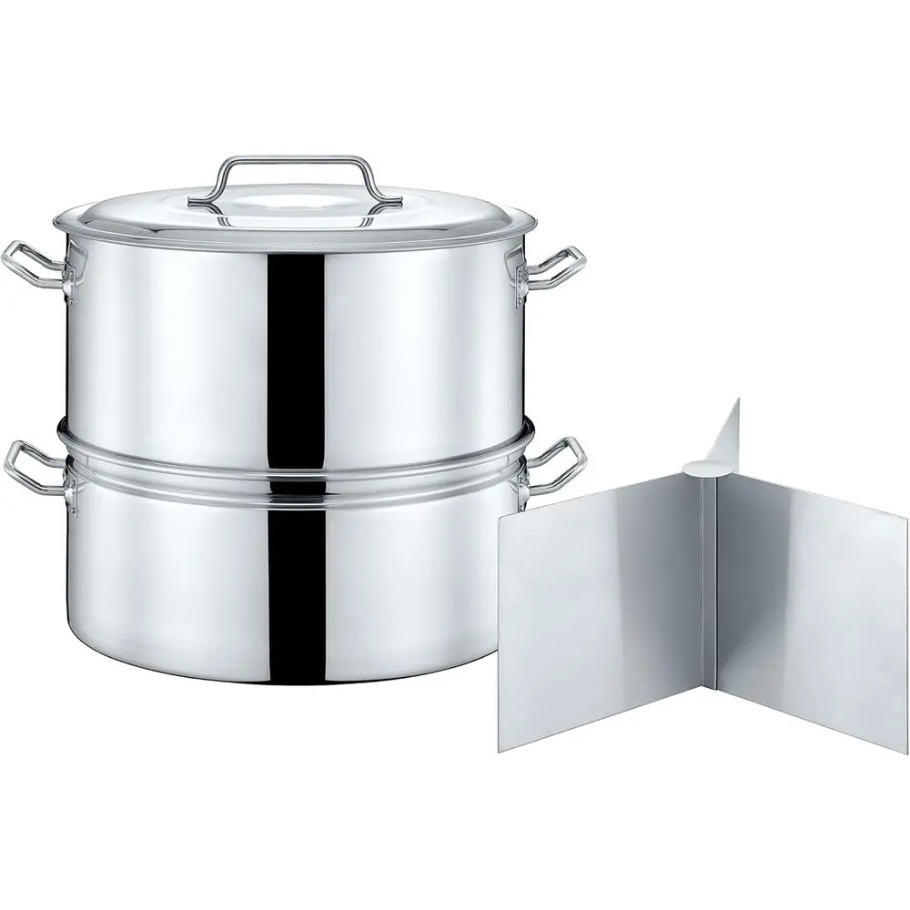 

Очень большая уличная кастрюля-пароварка и жаровня из нержавеющей стали. Отборные устрицы, крабы, морские креветки и многое другое (40 QT)