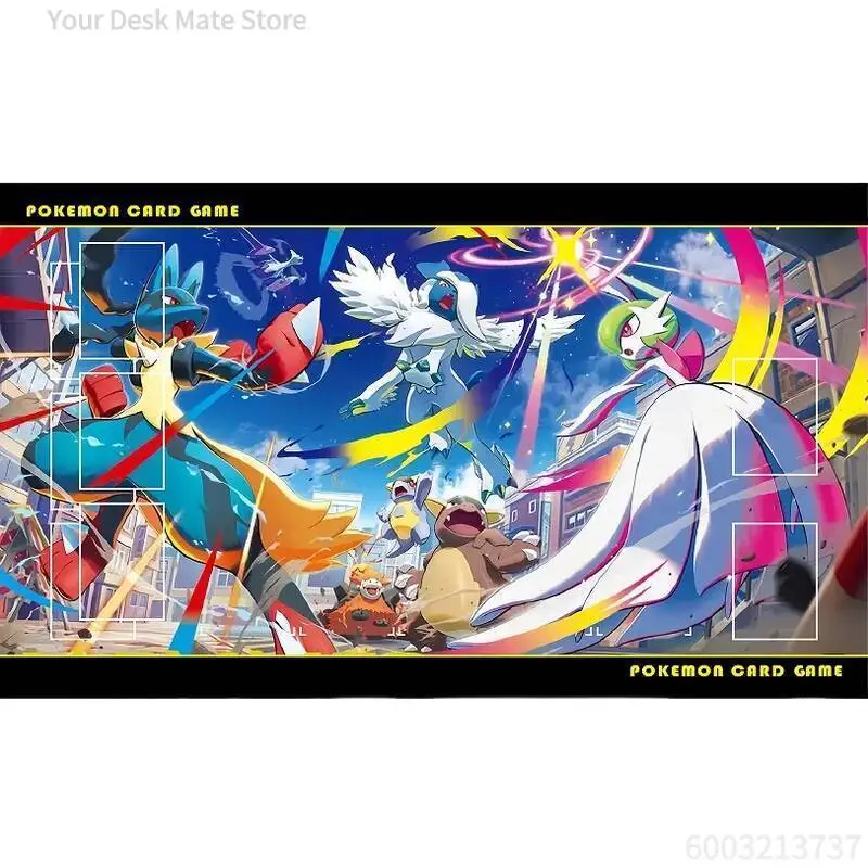 Cosmic Battle Scene TCG Card Playmat Marked Field Areas Anti-slip Rubber XXL Tabletop Anime Fantasy Creature Gaming Mouse Mat