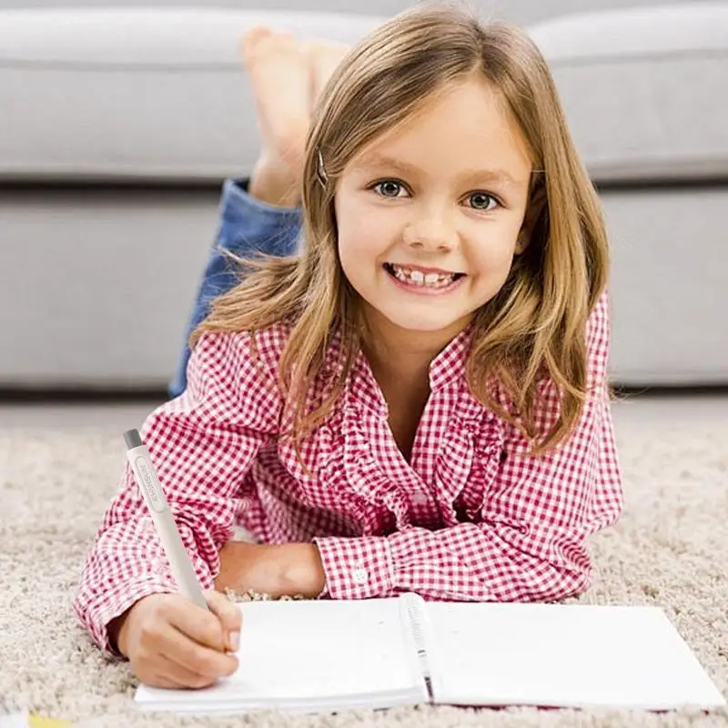 Gomme rétractable mignonne pour l'écriture au crayon, gomme à crayon facile à tenir et à utiliser pour les enfants, fournitures scolaires, cadeau scolaire