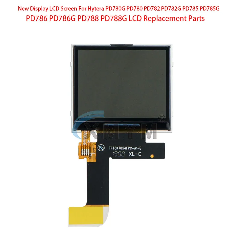 Nueva pantalla LCD para Hytera PD780G PD780 PD782 PD782G PD785 PD785G PD786 PD786G PD788 PD788G piezas de repuesto LCD