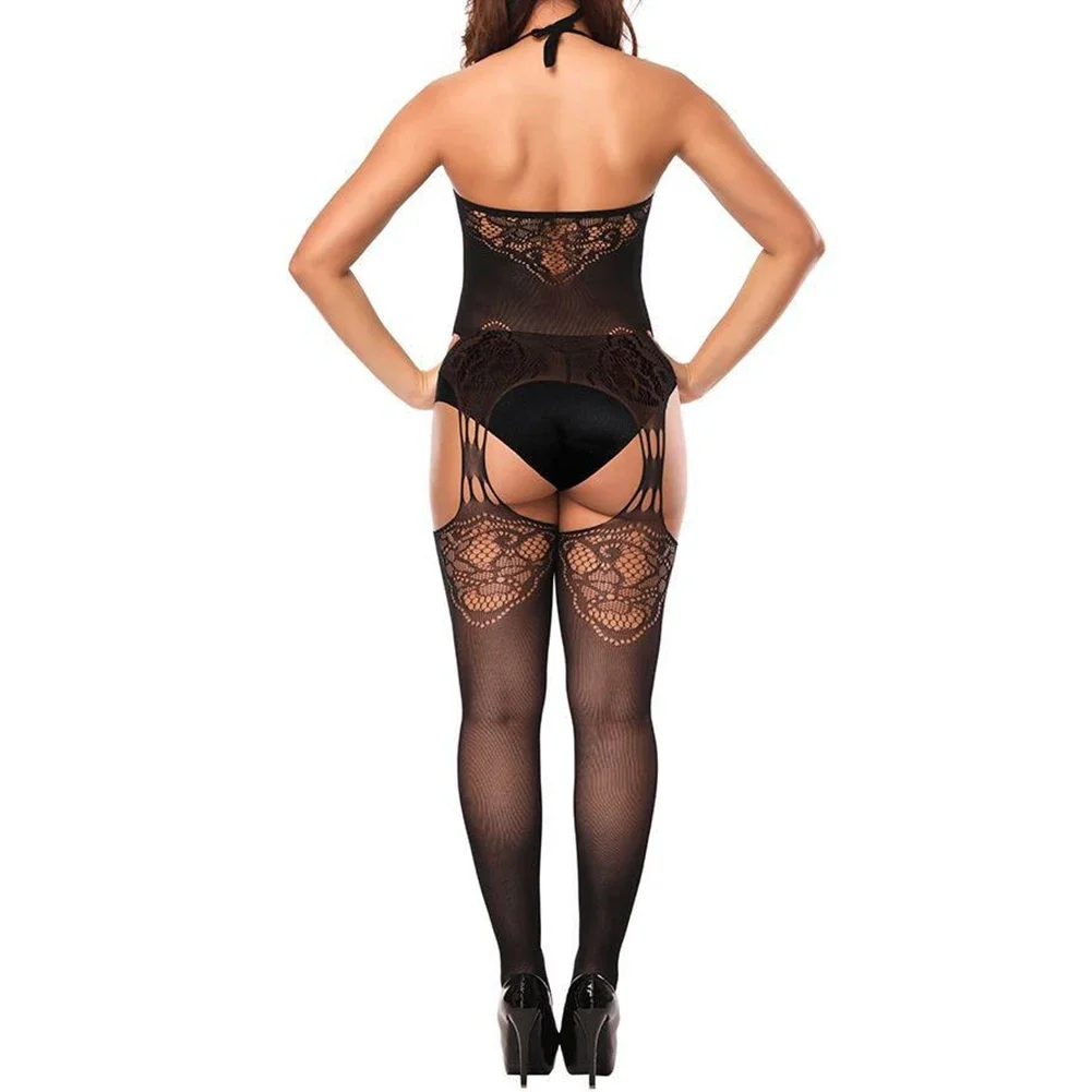 

Elasticity Home Fishnet Bodysuit HipWrapped Lingerie All Seasons Home Wear Hotel Wear Medium Stretch Nylon Fabric