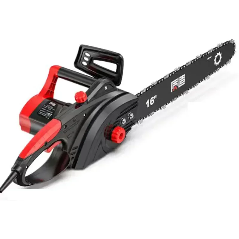 16-inch 2400W High-power Chainsaw Logging Saw Household Electric Chainsaw Handheld Chainsaw Cutting Electric Saw