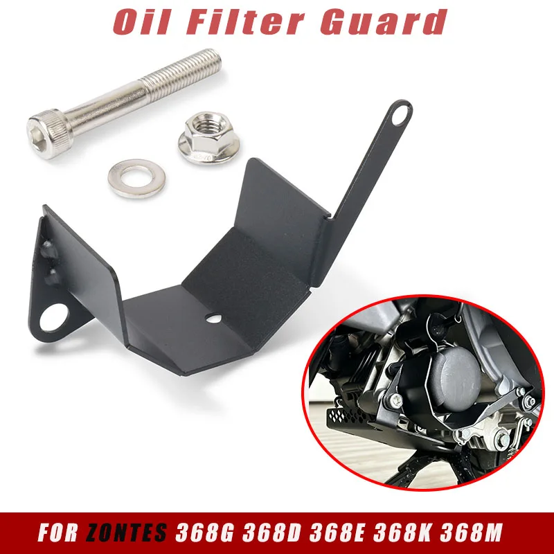 

FOR ZONTES 368G 368-G 368 G 368E 368D 368K 368M Motorcycle Accessories Engine Oil Filter Guard Protective Cover Protector