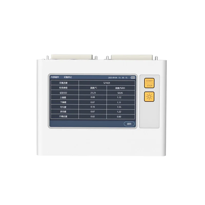 Drying Chamber Incubator Aging Test Chamber Multichannel Temperature Humidity Data Acquisition Unit