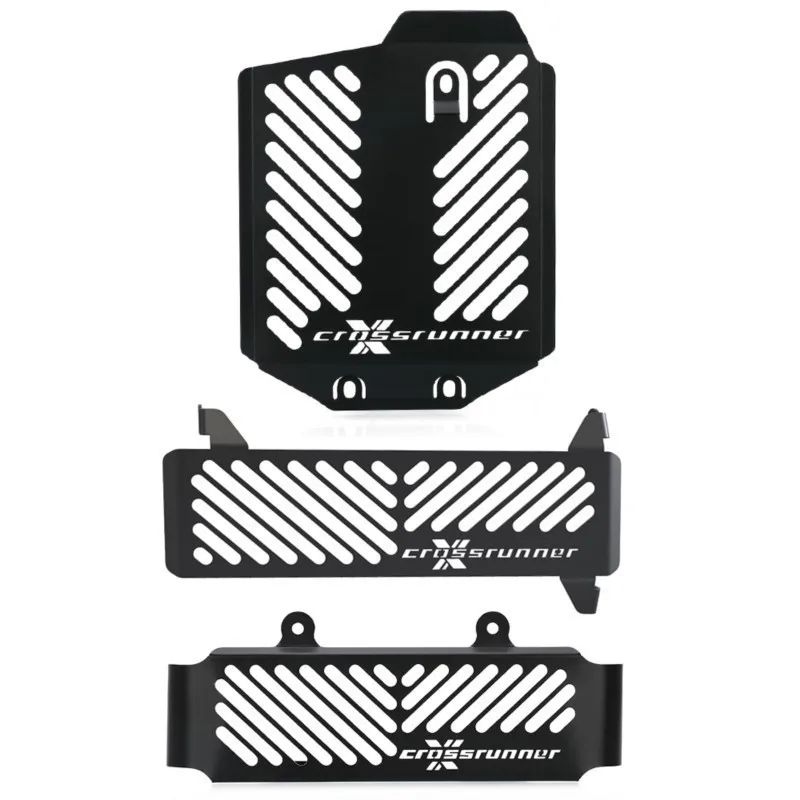 Oil Cooler Guard&Upper and Lower Radiator Guard Set For Honda VFR 800 X Crossrunner 2016-2017-2018-2019-2020-2021-2022-2023-2024