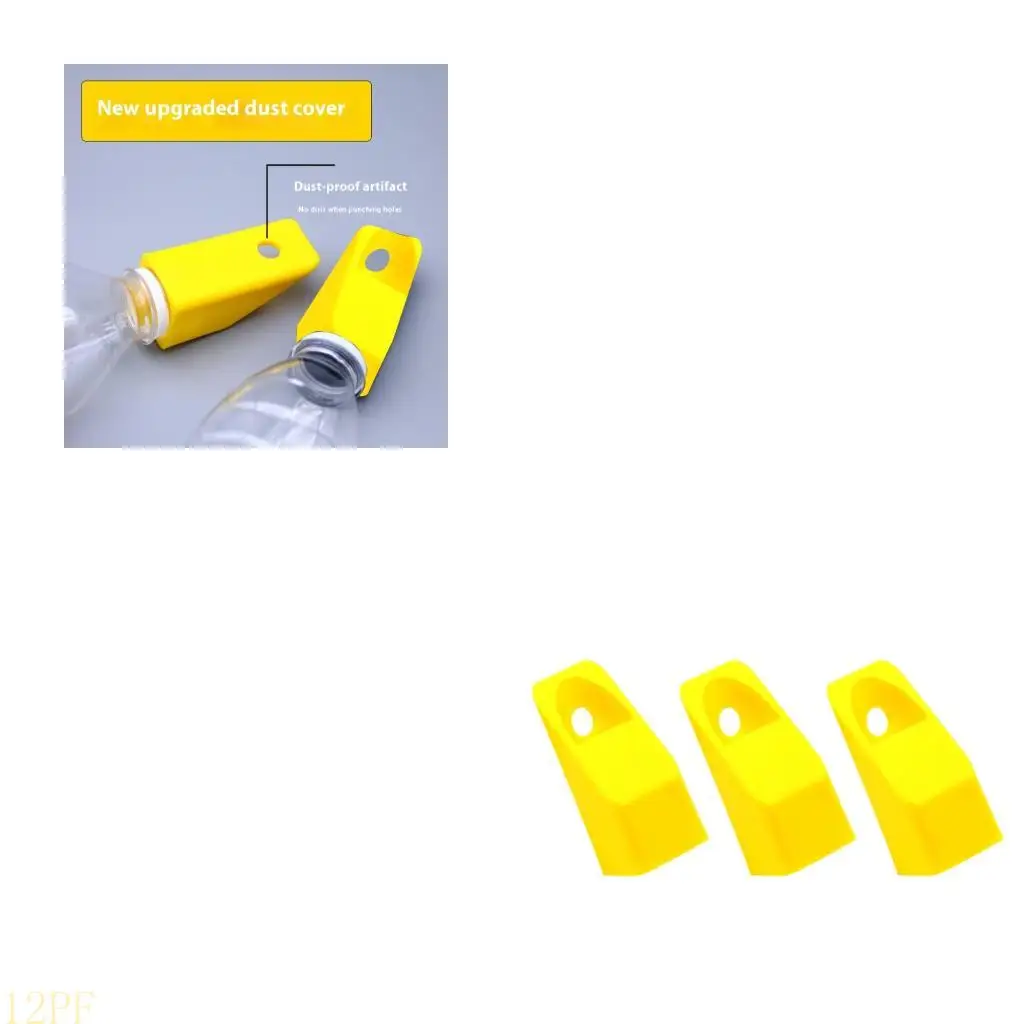 12PF Universal Power Tool Dust Collector For Plastic Bottles Effortless Installation Prevents Debris During Drilling
