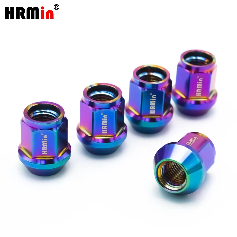 

Детали HRMin Vechicle Gr.5, титановая конусная гайка для колесного сиденья, титановая гайка M12 * 1,25 мм для Nissan, Greatwall, Geely, Subaru, Suzuki и т. д.