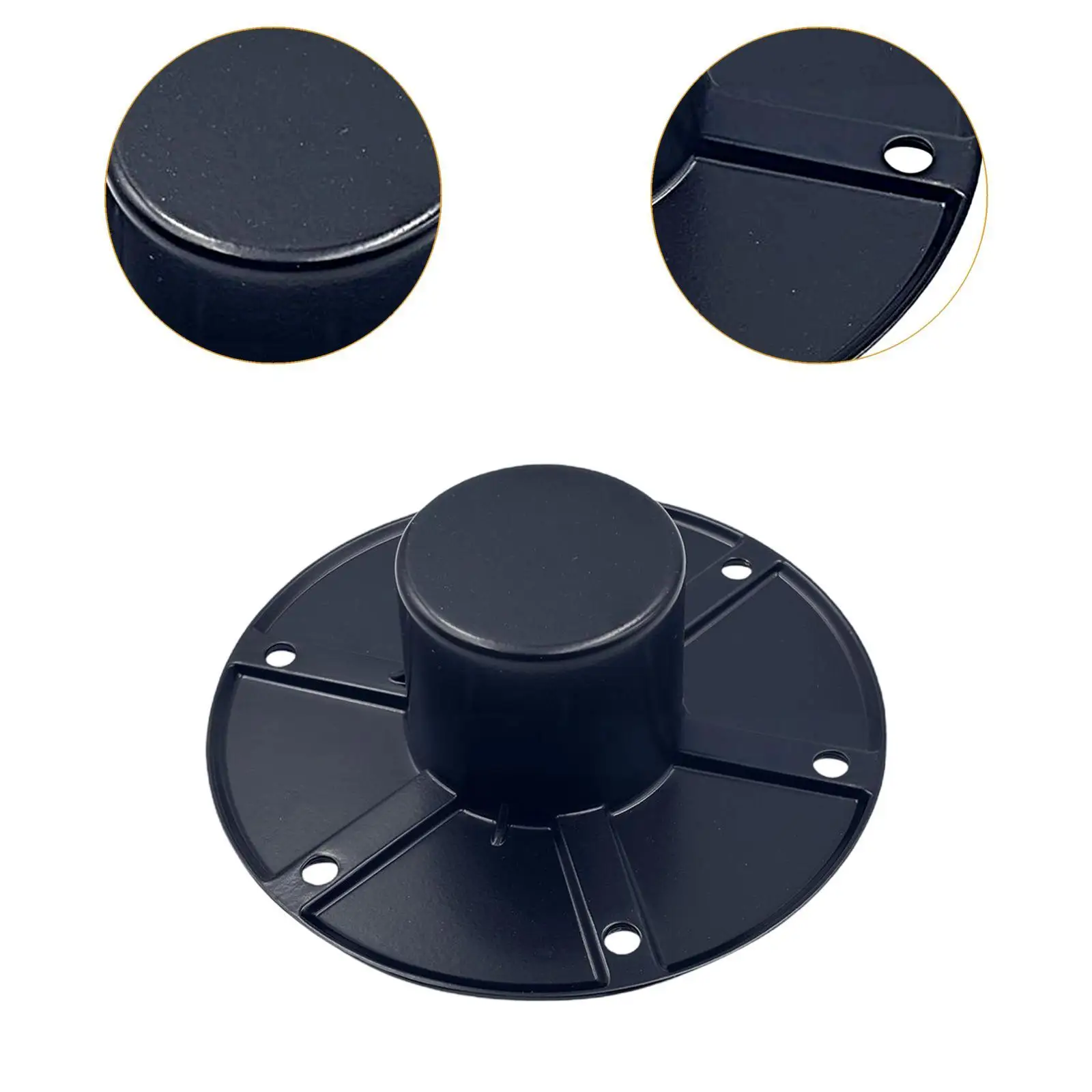 RV Table Base Mount Multipurpose Quick and Easy Installation Sturdy Direct Replace RV Flush Mount Table Leg Base Accessory