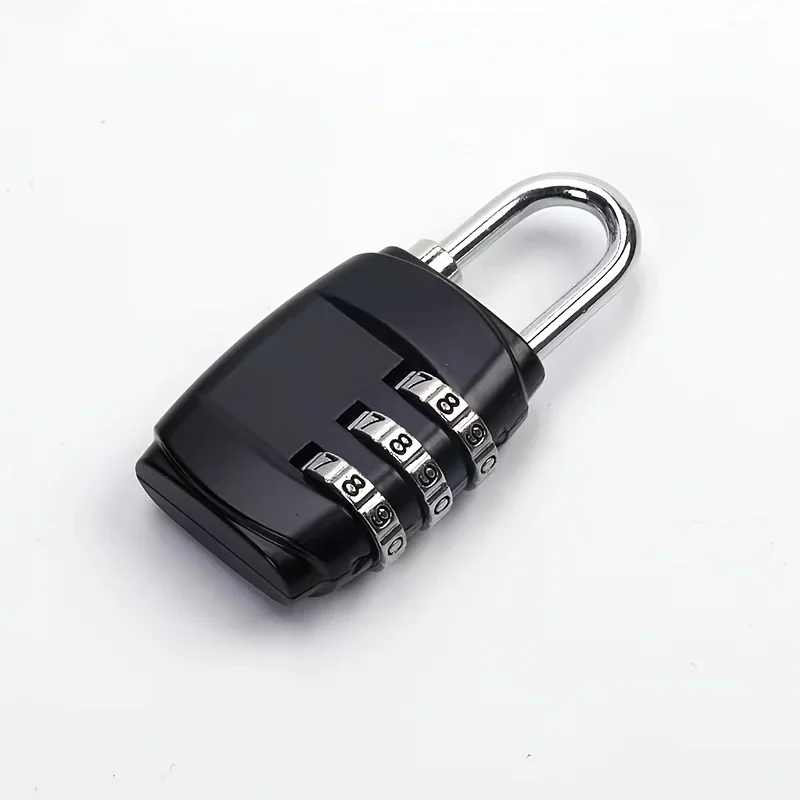 Mini Combination Locks 3 Digit Portable Travel Padlock Locker Code Lock Gym Backpack Padlock Safe