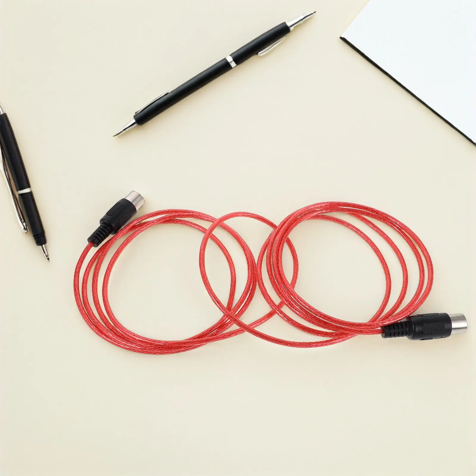 3M -Pin Midi Cable for Keyboard Digital Piano Synthesizer Studio Recording Music Production Audio Transfer